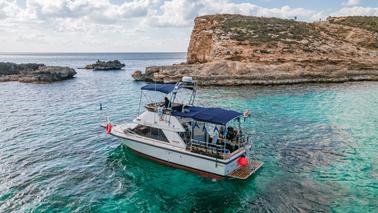 Motor Boat Malta, up to 9 gests