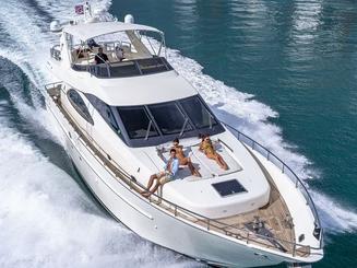 New Azimut 78ft Power Mega Yacht in Miami Beach Marina!!