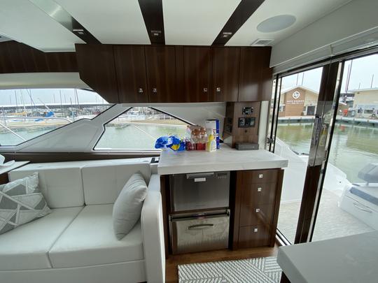 Brand New 54 Ft Cruiser Yacht // Newest Luxury Yacht for Rent on Lake Lewisville