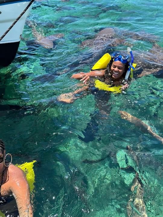 Center Console Boat Half Day Mexico Rocks Snorkeling Tour