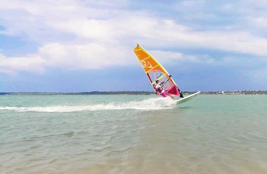 Wind Surfing in Kalpitiya, Sri Lanka