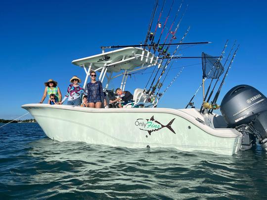 Pêche au récif, pêche hauturière, plongée en apnée et banc de sable du Sea Fox Commander 2017