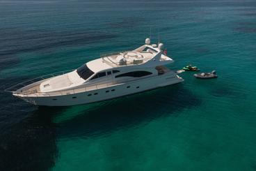 Cruise the Aegean in Style with Our Ferretti 68!