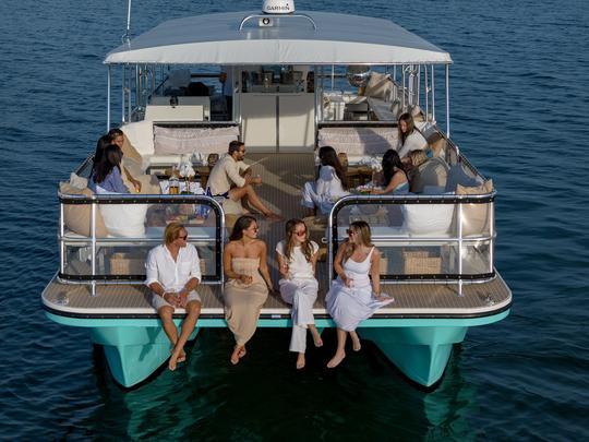 50' 2023 Jubilance (2-49 convidados) + Aluguel de barcos para eventos do Beach Club em East Hampton