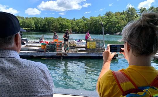 Découvrez la rivière Damariscotta où 80 % des huîtres du Maine sont cultivées