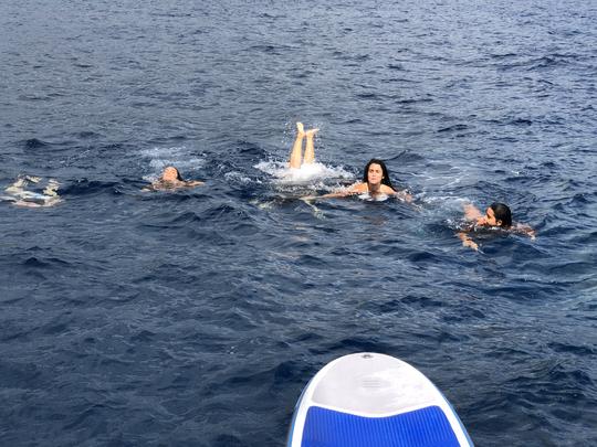 * DENTRO DO VULCÃO* passeio de barco e experiência de mergulho