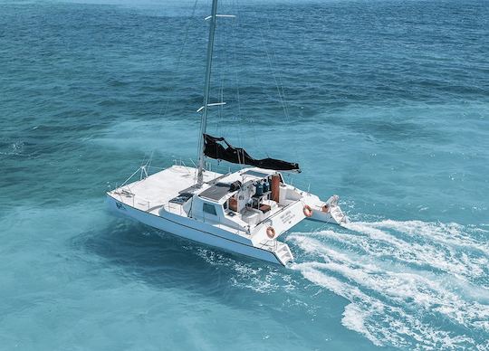 Alquiler privado en catamarán de 41 pies/capacidad para 35 personas