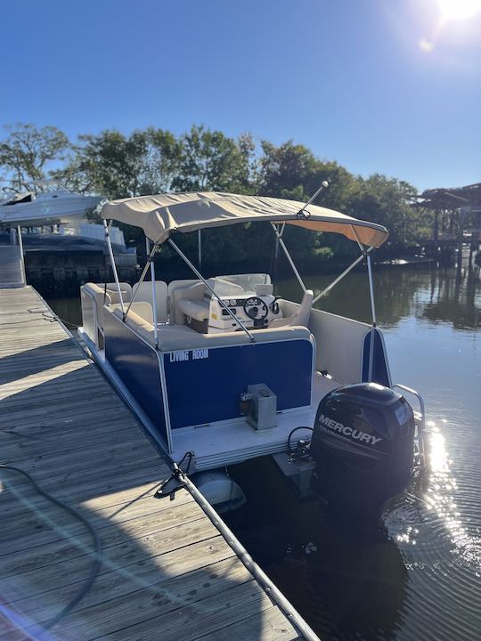 20ft Fiesta Pontoon Boat! Cruise & Party!