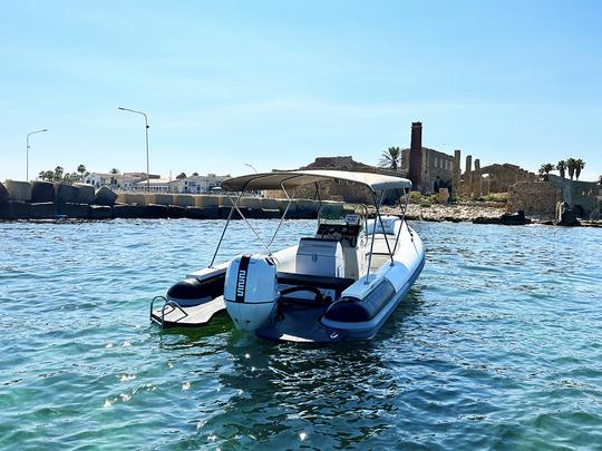 Motonautica Vesuviana MV 740 RIB with Skipper 26.5ft with 225hp outboard engine