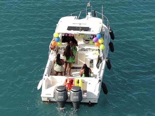 Bote privado número uno para fiestas: Wellcraft de 31 pies para 8 personas