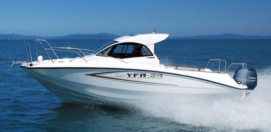 YAMAHA 24ft at Kisarazu. Ideal Boat for Fishing!!