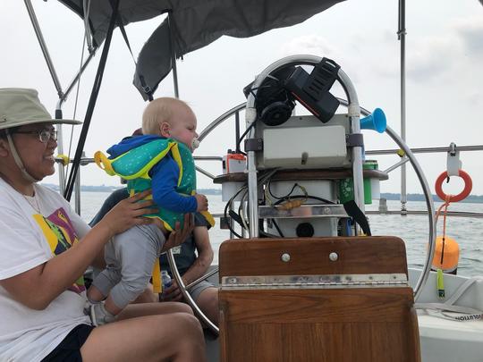 Voilier de 32 pieds pour une belle navigation sur le lac Érié (région de Cleveland) 