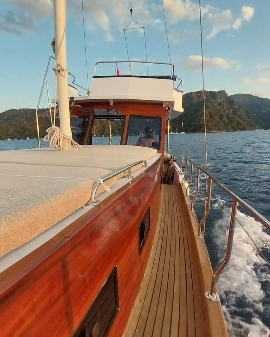 Daily Cruise on 26ft Custom Boat in Fethiye 