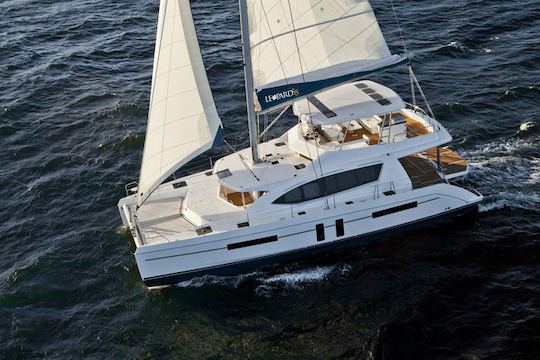 All inclusive crewed yacht charter 58'Luxury Catamaran in Long Beach, California