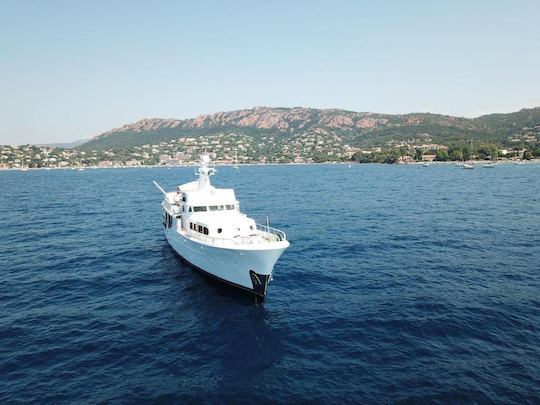 Lady Jersey Abeking & Rasmussen 118ft Mega Yacht Rental Monaco