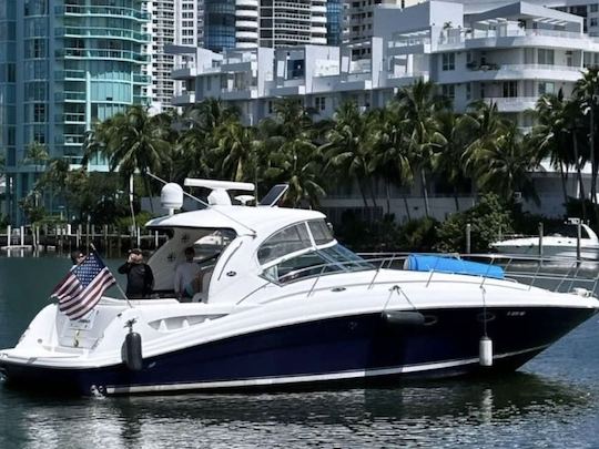 1 Hour free - Yacht in Miami: Sea Ray Sundancer 50ft