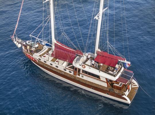 Private & Luxury 88 ft multi-days Sailing Gulet in Dubrovnik  