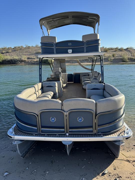 Premier 31ft Marine 310 Skydeck twin engine Pontoon!!