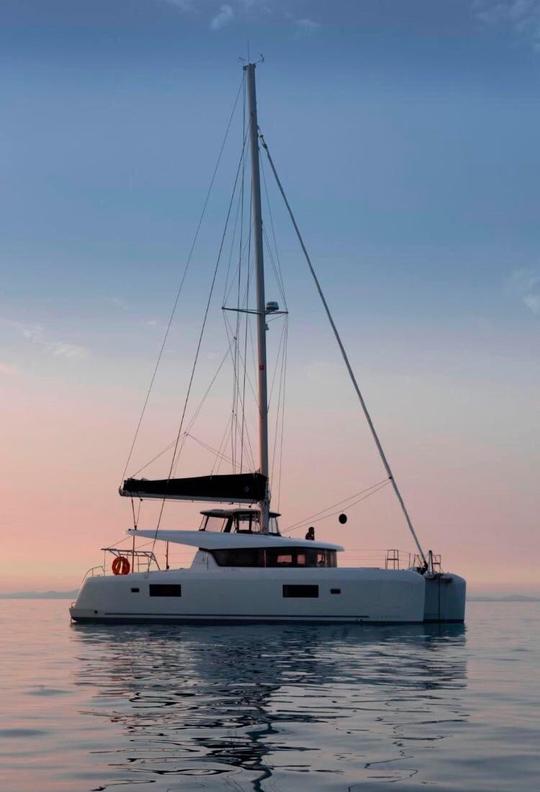 Aluguel de catamarã de cruzeiro Lagoon 42 em Eivissa, Illes Balears