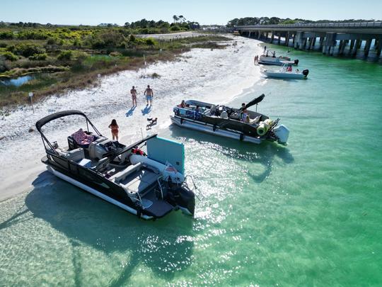 Fast Luxury Barletta Tritoon! Perfect for Destin! 13 passenger, free amenities! 