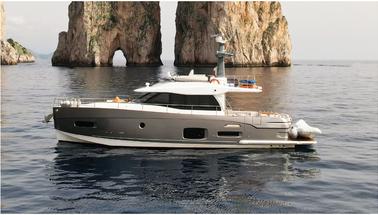 Azimut Magellano 53 Luxury yacht charter 