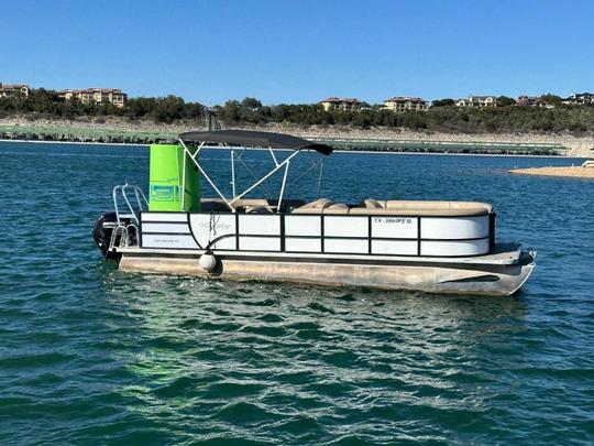 Alquiler de pontones Bentley de 24 pies en Lake Travis