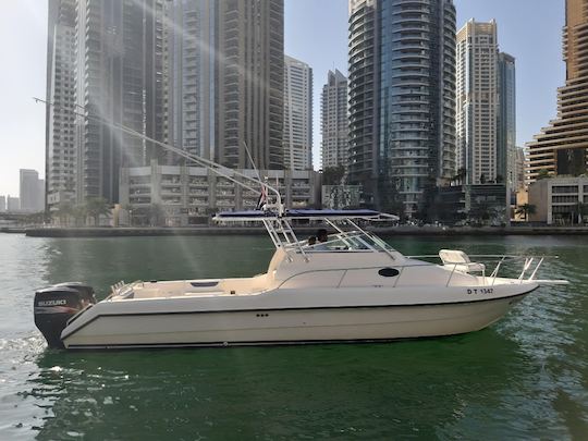  33ft Kiti Kiti Center Console for fishing trip in Dubai