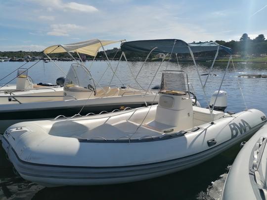 BWA 5.50 RIB Rental in Porto Rotondo, No licence needed