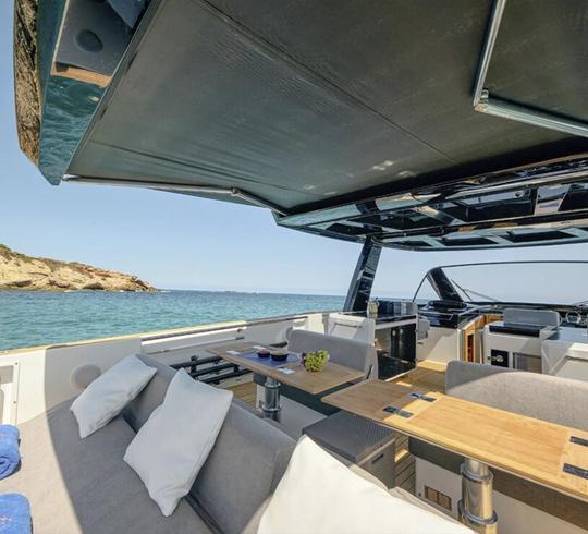 Prestige 52 Fly Luxury Yacht in Port Calanova, Spain