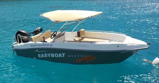 Nireus Optima 490 en Rock my boat en Rodas