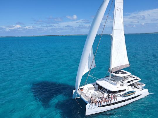 55' Luxury All Inclusive Private Sailing Catamaran With Captain & Chef 5 cabin