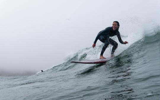 Surfeando en Bentota, Sri Lanka