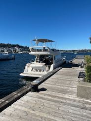 Dinde, purée de pommes de terre et farce sur un yacht