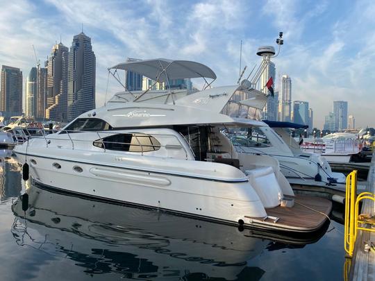 ⚓️ Yacht privé de luxe de 50 pieds à louer à Dubaï 