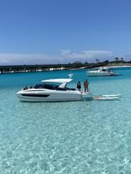 La mejor experiencia de lujo en Crab Island de Destin: ¡catamarán Aquila de 32 pies!