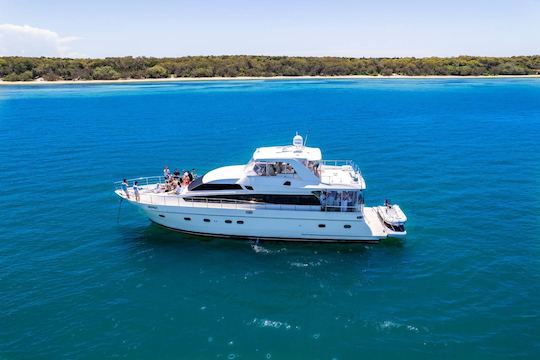 Luxury Private Charters Aboard 74ft Monte Fino in Moreton Bay