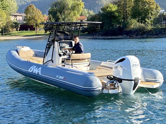 BWA 26 GTO Sport with 250 Hp Boat for Rent Cannigione