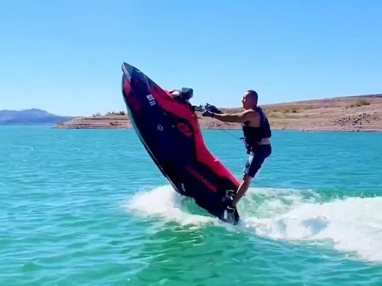 (2) JET-SKIS SEADOO SPARK TRIXX avec système audio 3 sièges