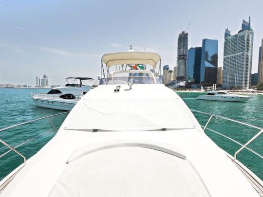 Charter Spacious 55' Yacht 3 bedroom up to 18 Guest in Dubai Marina