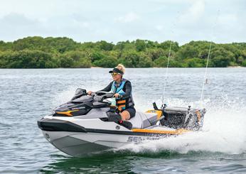 Seadoo Fish Pro Jet ski (a unique fishing experience)