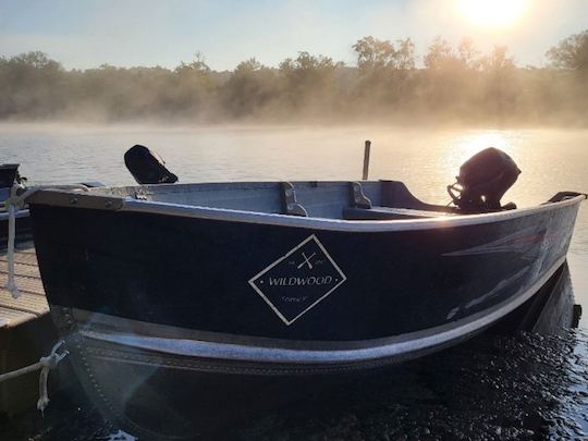 9.9hp Aluminum Fishing Boat on Otonabee River/Rice Lake