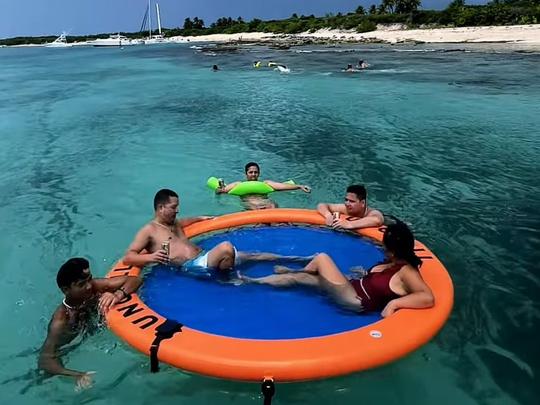 Location de yacht de luxe tout compris à Fajardo Keys | Aventures d'une demi-journée ou d'une journée !