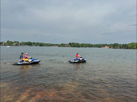 Jet Skis on Picturesque Lake Norman! 