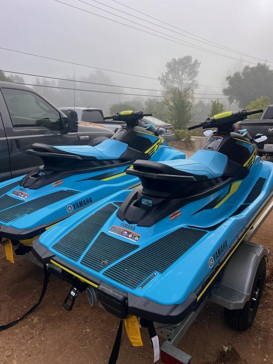 Yamaha EX Deluxe Jet Ski From San Diego bay to Lake Perris!!