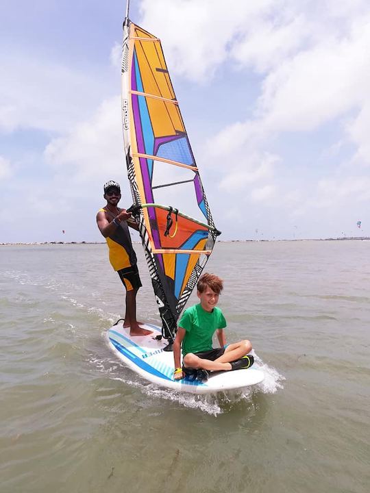 Wind Surfing in Kalpitiya, Sri Lanka