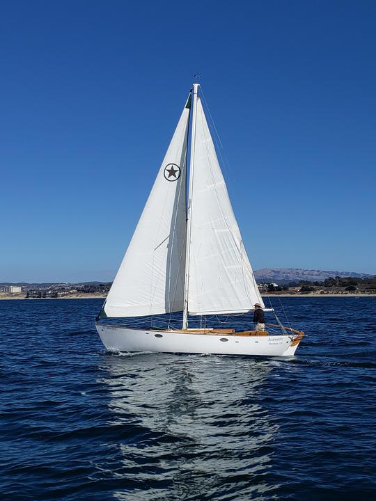 Alquiler de velero de 24 pies en Monterey