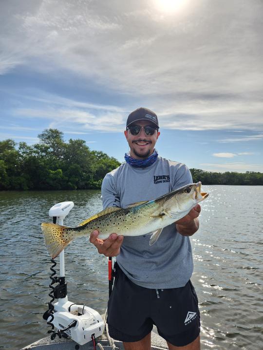 Aventure de pêche côtière au départ de Saint-Pétersbourg, en Floride, avec le capitaine Darius !