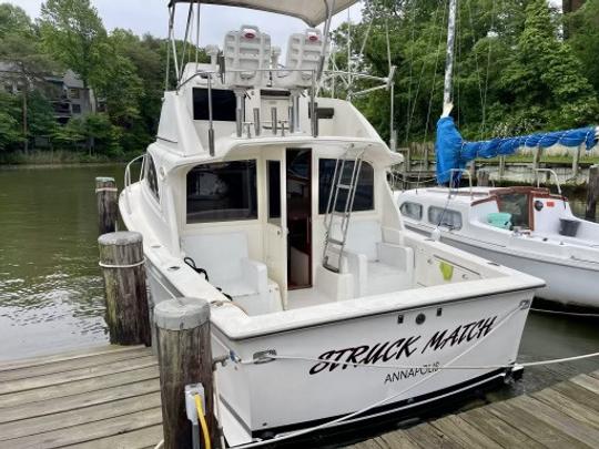 Relaxing Excitement of the Chesapeake Bay and tributaries on our Ocean Yacht 