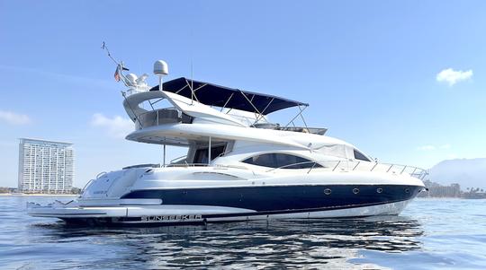 Yacht de sport et de luxe 74 Sunseeker Manhattan à Puerto Vallarta