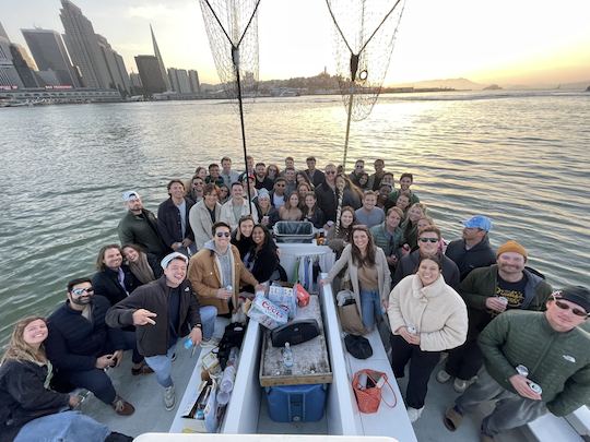 Yacht de croisière de 56 pieds pour grands groupes dans la baie de San Francisco !